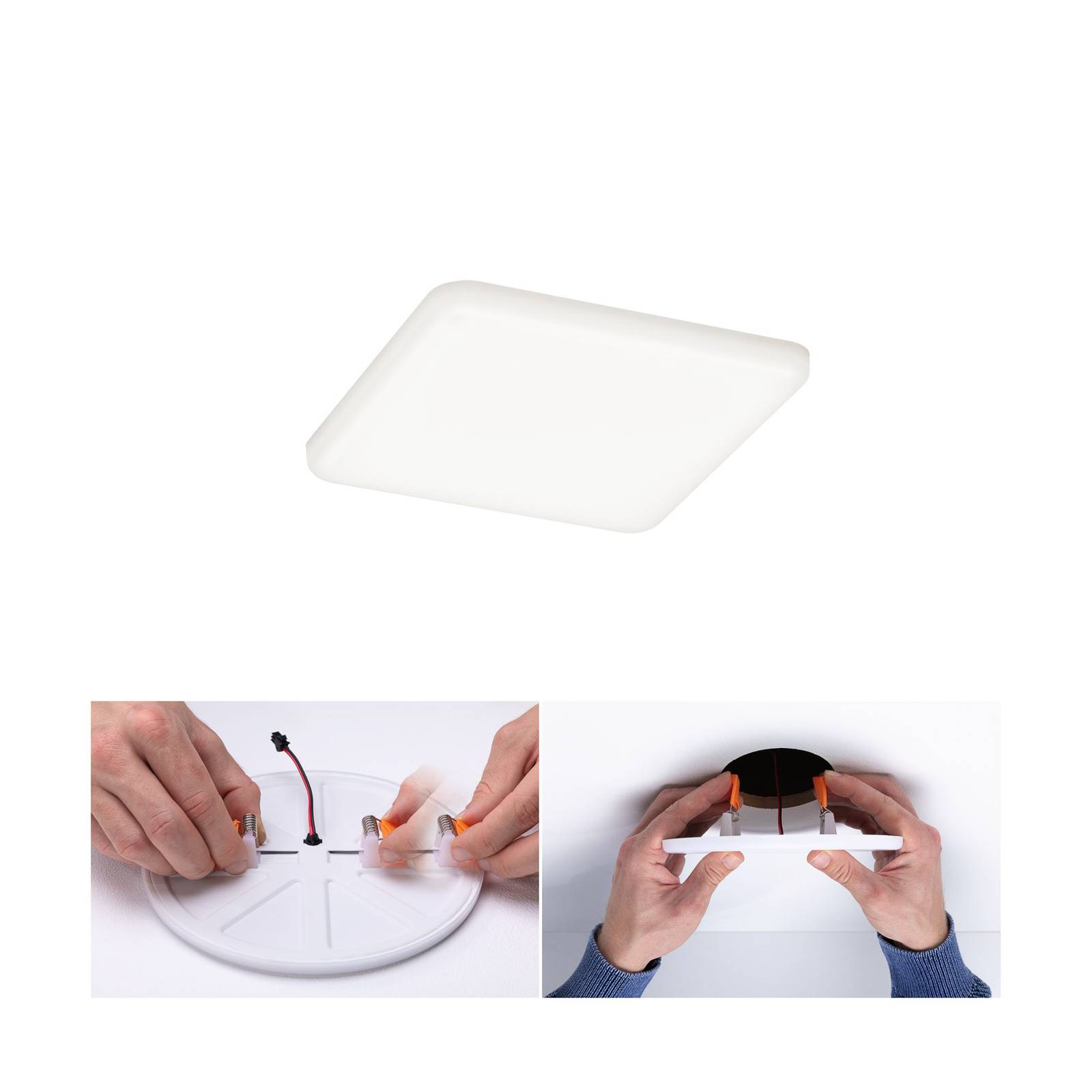 Paulmann Veluna LED-Einbauleuchte 4.000K 12,5x12,5 Paulmann Veluna LED-Einbauleuchte 4.000K 12,5x12,5 von Paulmann