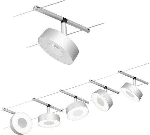 Paulmann WS DC Circle Seil-Komplettsystem Chrom (matt), Chrom von Paulmann