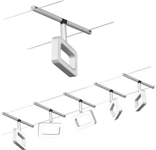 Paulmann WS DC Frame Seil-Komplettsystem Chrom (matt), Chrom von Paulmann