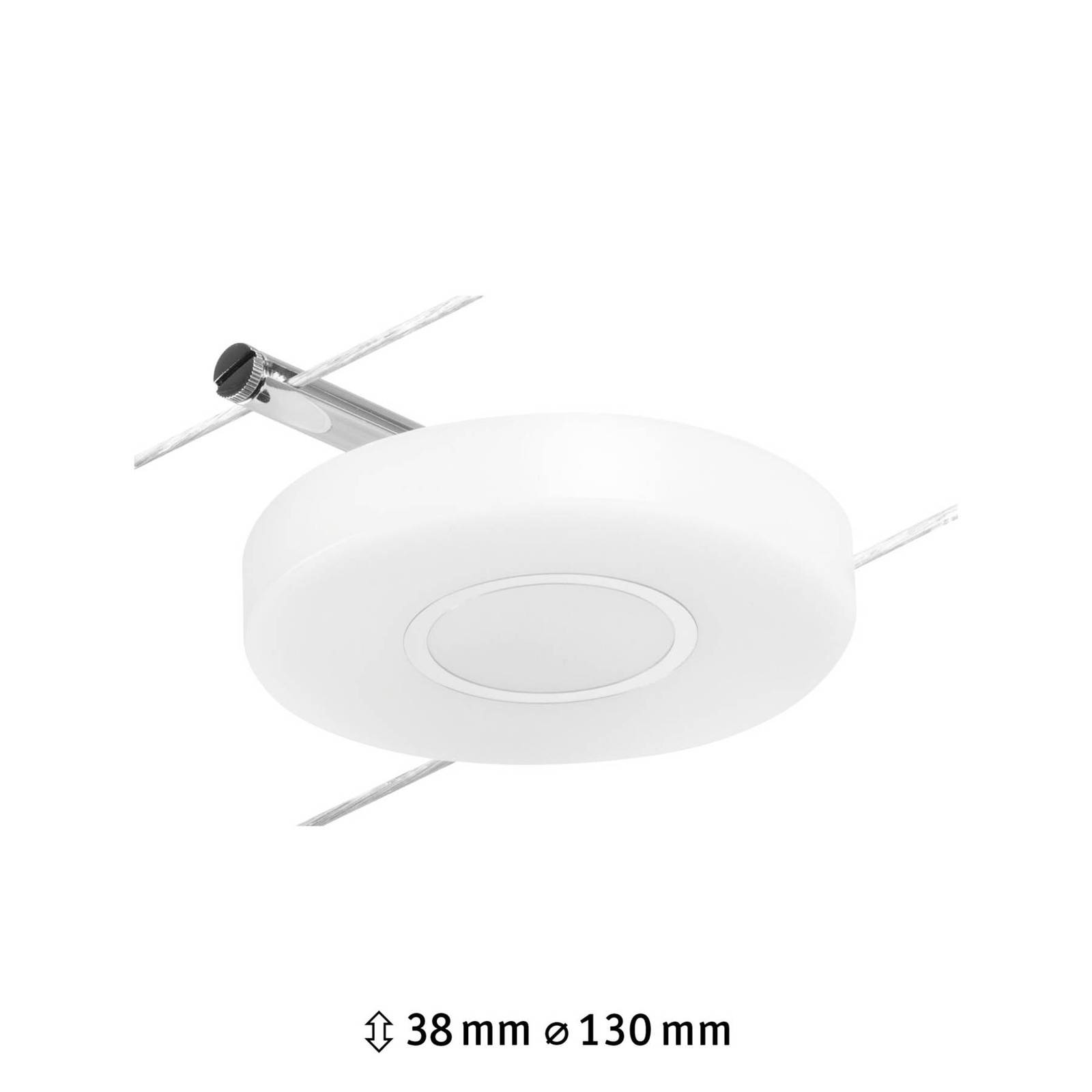 Paulmann Wire DiscLED LED-Spot für Seilsystem weiß Paulmann Wire DiscLED LED-Spot für Seilsystem weiß von Paulmann