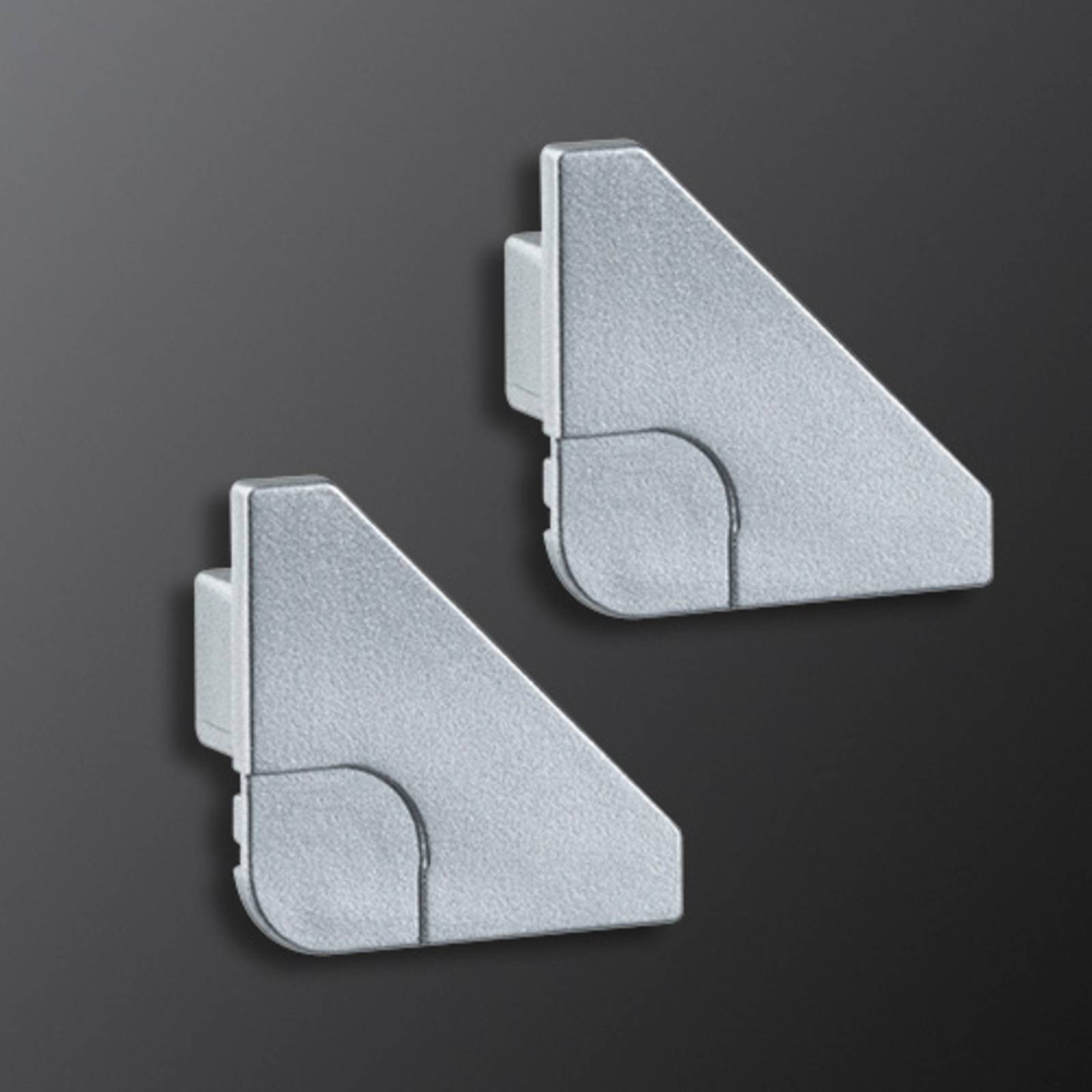 Paulmann YourLED Delta Profil Kappe, 2er alu Paulmann YourLED Delta Profil Kappe, 2er alu von Paulmann