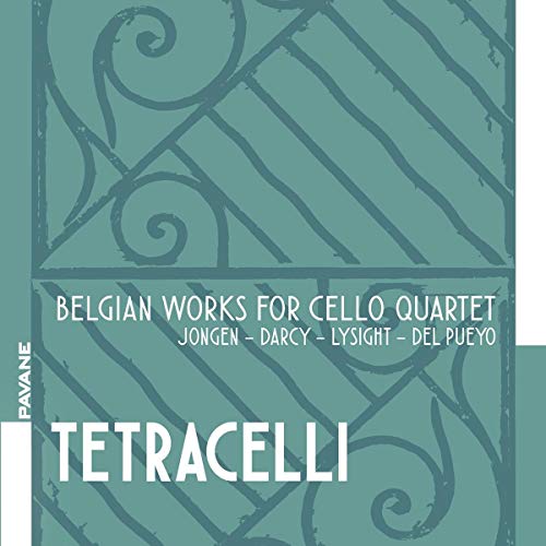 Belgische Werke für Celloquartett / Belgian Works for Cello Quartet von Pavane (Note 1 Musikvertrieb)