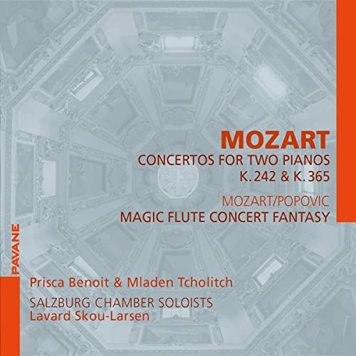 Mozart: Konzerte für zwei Klaviere & Orchester KV 242 & KV 365 von Pavane (Note 1 Musikvertrieb)