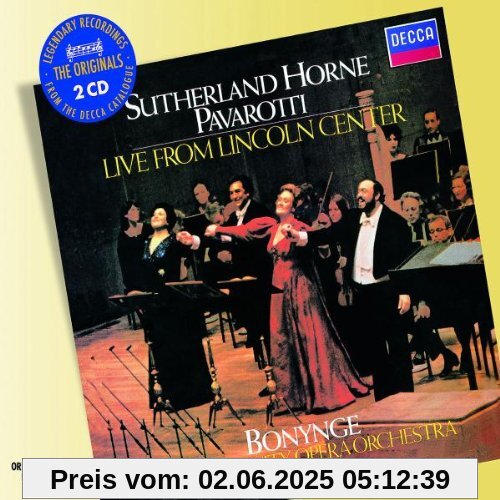 Live from the Lincoln Center von Pavarotti