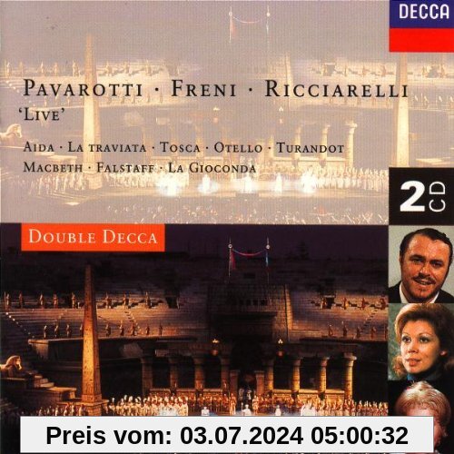 Pavarotti,Freni,Ricciar.-Live von Pavarotti