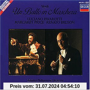 Verdi: Un Ballo in Maschera (Gesamtaufnahme(ital.)) von Pavarotti