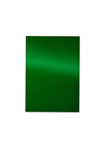Pavo Einbanddeckel-Chromolux DIN A4, 250 g/m², 100-er Pack, grün von Pavo