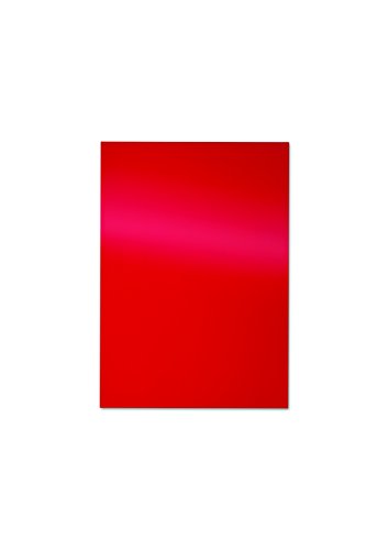 Pavo Einbanddeckel-Chromolux DIN A4, 250 g/m², 100-er Pack, rot von Pavo