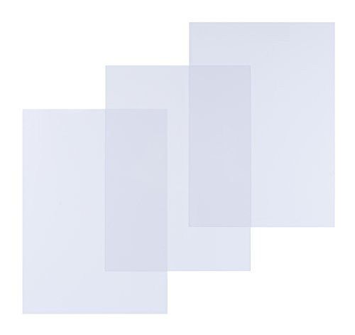 Pavo Einbanddeckel-Klarsichtfolie A3, PVC-Folie, 0.15 mm, 100-er Pack, transparent von Pavo