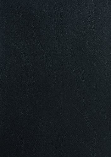 Pavo Einbanddeckel-Lederoptik DIN A3, 250 g/m², 100-er Pack, schwarz von Pavo