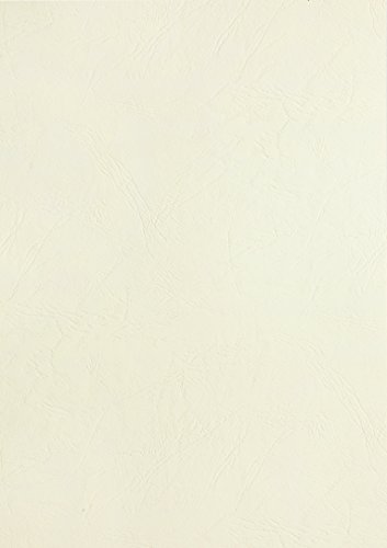 Pavo Einbanddeckel-Lederoptik DIN A4, 250 g/m², 100-er Pack, elfenbein von Pavo