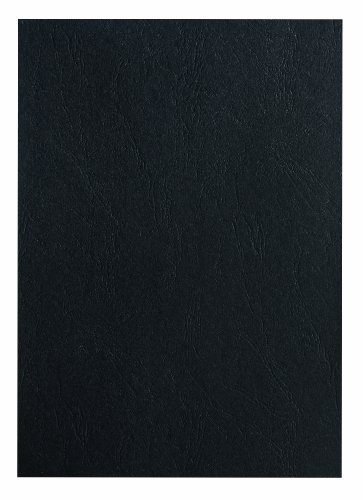 Pavo Einbanddeckel-Lederoptik DIN A4, 250 g/m², 100-er Pack, schwarz von Pavo