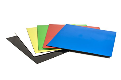 Pavo Magnetfolie, 150 x 150 mm, 6-farbig sortiert von Pavo