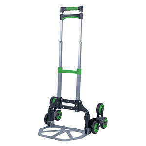 pavo Transportwagen silber 48,5 x 50,0 x 99,5 cm bis 80,0 kg von Pavo