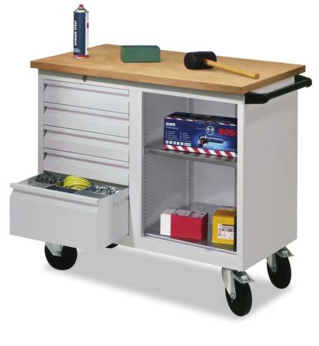 Pavoy 54541-109-002 Mobile Werkbank (B x H x T) 1090 x 915 x 600mm von Pavoy