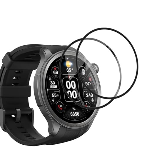 2 Stück Schutzfolie für Amazfit Balance 46 mm Displayschutz,0.33mm Ultra-klar Soft HD TPU Klar Panzerfolie für Amazfit Balance 46 mm Schutzglas,Anti-Fingerprint 3D-Volle Bedeckung Blasenfreie Folie 2 Stück Schutzfolie für Amazfit Balance 46 mm Displayschutz,0.33mm Ultra-klar Soft HD TPU Klar Panzerfolie für Amazfit Balance 46 mm Schutzglas,Anti-Fingerprint 3D-Volle Bedeckung Blasenfreie Folie von PawHoly