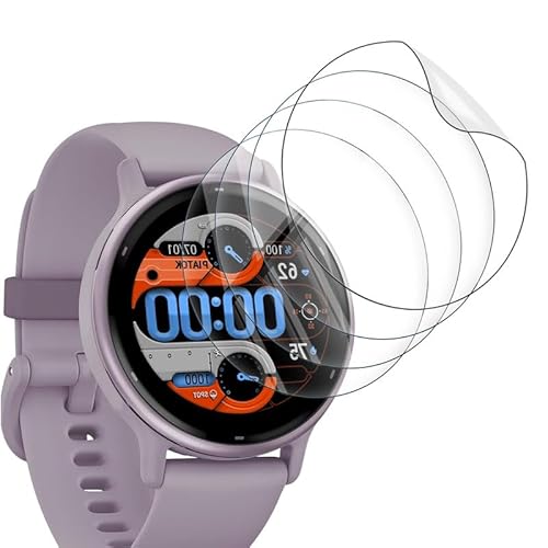 4 Stück Schutzfolie für Garmin Vivoactive 5 Displayschutz,0.33mm Ultra-klar Soft HD TPU Klar Panzerfolie für Garmin Vivoactive 5 Schutzglas,Anti-Fingerprint 3D-Volle Bedeckung Blasenfreie Folie 4 Stück Schutzfolie für Garmin Vivoactive 5 Displayschutz,0.33mm Ultra-klar Soft HD TPU Klar Panzerfolie für Garmin Vivoactive 5 Schutzglas,Anti-Fingerprint 3D-Volle Bedeckung Blasenfreie Folie von PawHoly