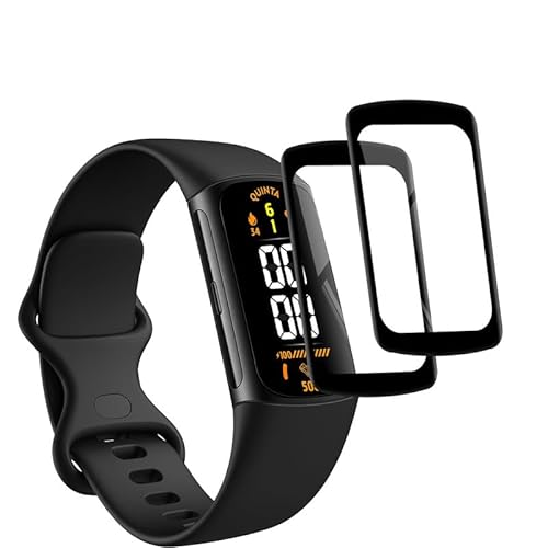 PawHoly 2er Pack Premium Tempered Glas für Fitbit Charge 6 Schutzfolie,HD Klar Schutzglas für Fitbit Charge 6 Panzerfolie,Volle Abdeckung Schutz Glas für Fitbit Charge 6 Displayschutzfolie PawHoly 2er Pack Premium Tempered Glas für Fitbit Charge 6 Schutzfolie,HD Klar Schutzglas für Fitbit Charge 6 Panzerfolie,Volle Abdeckung Schutz Glas für Fitbit Charge 6 Displayschutzfolie von PawHoly