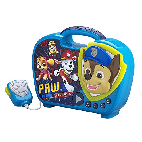 Paw Patrol Sing Along Boombox mit Mikrofon. Sing Along to Built in Music. Real Working Mikrofon. Connects to Your MP3-Player Device. von PawPatrol