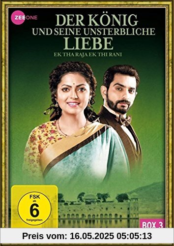 Der König und seine unsterbliche Liebe - Ek Tha Raja Ek Thi Rani, Box 3, Folge 41-60 [3 DVDs] von Pawan Parkhi
