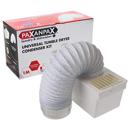 Paxanpax PLD156 Universal Wäschetrockner, interner Kondensator-Kit, inkl. Schlauch, Box und Zubehör. von Paxanpax