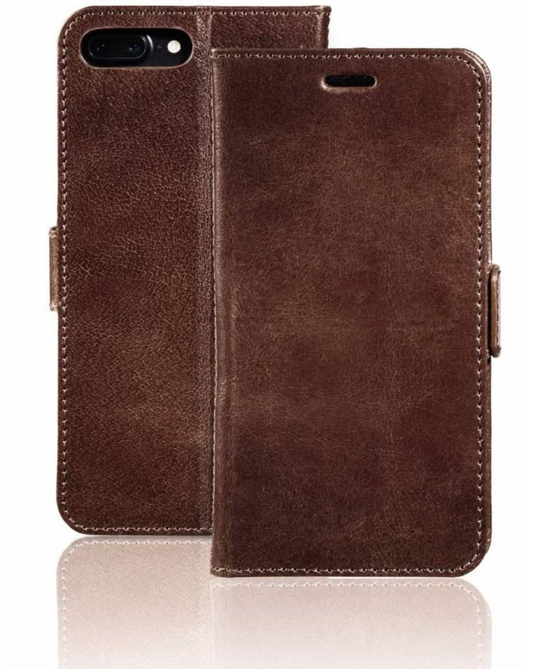 Pazzimo Handyhülle Leder Booklet Smart Case Tasche Hülle Cover, passend für Apple iPhone 7 Plus / 8 Plus, weiches Innenfutter von Pazzimo