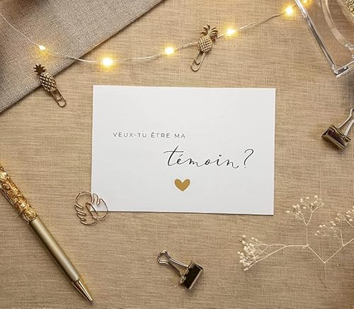 Pazzlas Veux-tu être ma témoin Carte - Cadeau temoin Mariage - Demande temoin Mariage von Pazzlas