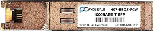 Pc Wholesale 407-BBOS - kompatibel mit Dell 1000BASE-T RJ-45 SFP Transceiver von Pc Wholesale