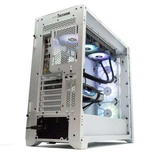 PcCom Desktop-PC PCC-iCUE-13700KF-4070TI-WHTW Nvidia Geforce RTX 4070 Intel Core i7-13700KF 32GB RAM 1TB SSD von PcCom