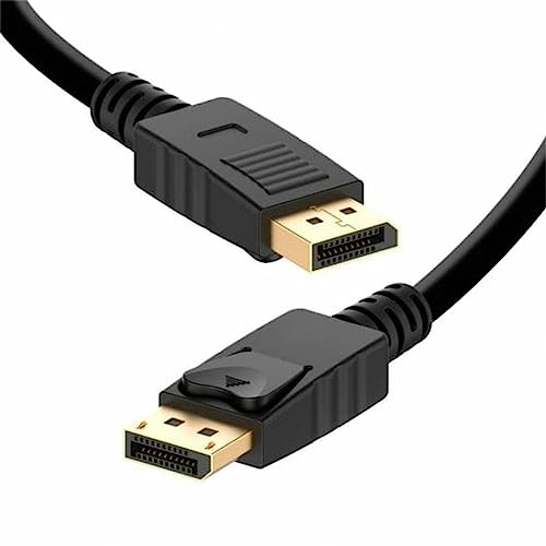 PcCom DisplayPort-Kabel PCCES-CAB-DP14-3M Schwarz 4K Ultra HD 3m von PcCom