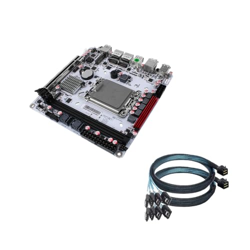 PcZinophyte Q670 Plus vPro 8-Bay NAS Mainboard 12/13/14th Gen LGA1700 CPU 3*NVMe 2*SFF-8643 1*PCIE5.0x16 2*DDR5 2 * 2.5G LAN Mainboard PcZinophyte Q670 Plus vPro 8-Bay NAS Mainboard 12/13/14th Gen LGA1700 CPU 3*NVMe 2*SFF-8643 1*PCIE5.0x16 2*DDR5 2 * 2.5G LAN Mainboard von PcZinophyte