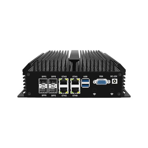 PcZinophyte Solide lüfterlose Firewall 4x10G SFP+ 4xi226-V 2.5G LAN Atom C3758 8 Core Home Server Soft Router Mini PC GPIO 6*COM AES-NI PcZinophyte Solide lüfterlose Firewall 4x10G SFP+ 4xi226-V 2.5G LAN Atom C3758 8 Core Home Server Soft Router Mini PC GPIO 6*COM AES-NI von PcZinophyte