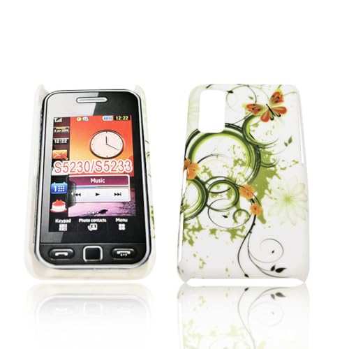 Design Back Cover Case Schale Hülle Design 1 -- kompatibel mit Samsung S5230 - GT S5230 Star von PeKa Internethandel