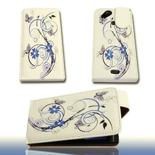 Design No. 2 Flip Style Handy Tasche kompatibel mit Sony Ericsson Xperia Arc - Arc S - Cover Case Hülle Schutzhülle von PeKa Internethandel
