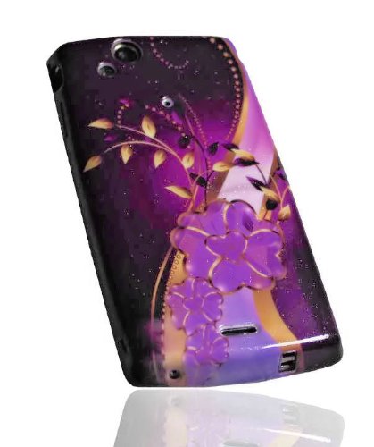 Design No.7 Silikon TPU Cover Case Hülle Schale - für Sony Ericsson Xperia Arc - Arc S - X12 von PeKa Internethandel