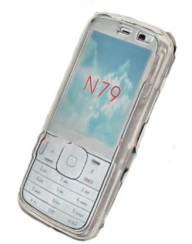 PeKa Internethandel Crystal Cover kompatibel mit Nokia N79 - Case Handy Hülle Schale Protect Hard Cover - Transparent von PeKa Internethandel