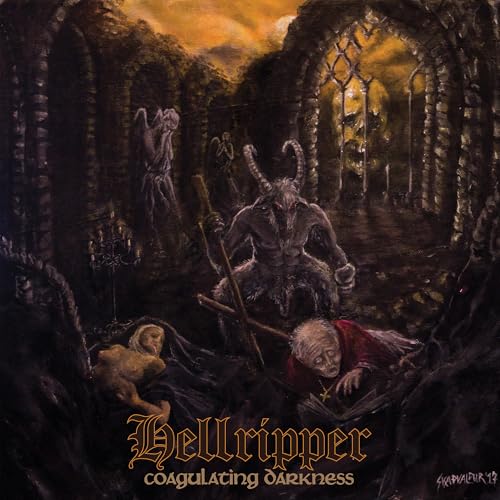 Coagulating Darkness (Ltd Gold Vinyl) [Vinyl LP] von PEACEVILLE