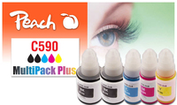 Peach 321339 Druckerpatrone 5 Stück(e) Kompatibel Standardertrag Schwarz, Cyan, Magenta, Gelb von Peach
