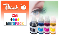Peach 321697 Druckerpatrone 4 Stück(e) Kompatibel Standardertrag Schwarz, Cyan, Magenta, Gelb von Peach