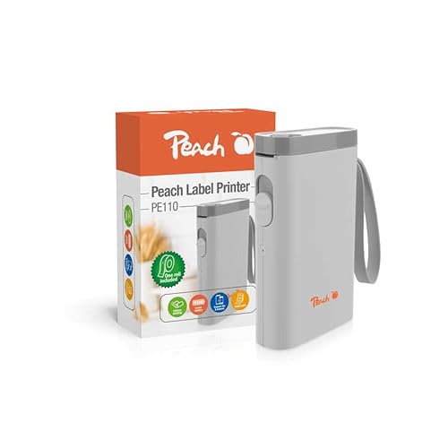 Peach Etikentendrucker PE110 weiß Peach Etikentendrucker PE110 weiß von Peach