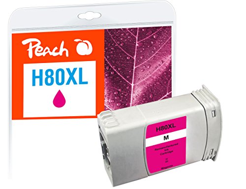 Peach H80 Druckerpatrone XL magenta ersetzt HP No. 80XL M, C4847A für z.B. HP DesignJet 1050 C, HP DesignJet 1050 C Plus, HP DesignJet 1055 CM, HP DesignJet 1055 CM Plus Peach H80 Druckerpatrone XL magenta ersetzt HP No. 80XL M, C4847A für z.B. HP DesignJet 1050 C, HP DesignJet 1050 C Plus, HP DesignJet 1055 CM, HP DesignJet 1055 CM Plus von Peach
