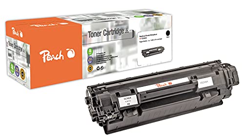 Peach H85A Tonermodul schwarz ersetzt HP No. 85A BK, CE285A für z.B. HP LaserJet P 1102 w, HP LaserJet P 1102, HP LaserJet Pro M 1139 MFP, HP LaserJet Pro P 1102, HP LaserJet M 1130 MFP von Peach