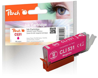 Peach PI100-501 Druckerpatrone 1 Stück(e) Kompatibel Standardertrag Magenta von Peach