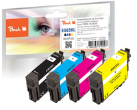Peach PI200-970 Druckerpatrone 4 Stück(e) Kompatibel Hohe (XL-) Ausbeute Schwarz, Cyan, Magenta, Gelb von Peach
