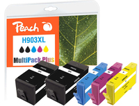 Peach PI300-865 Druckerpatrone 5 Stück(e) Kompatibel Hohe (XL-) Ausbeute Schwarz, Cyan, Magenta, Gelb von Peach