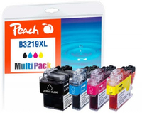 Peach PI500-245 Druckerpatrone 4 Stück(e) Schwarz, Cyan, Magenta, Gelb von Peach