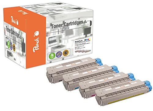 Peach Spar Pack Tonermodule kompatibel zu OKI C5850-series Peach Spar Pack Tonermodule kompatibel zu OKI C5850-series von Peach