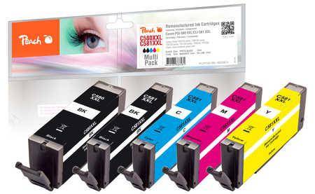 Peach Toner Canon Nr.580XXL/581XXL MultiPack REM,KOM Peach Toner Canon Nr.580XXL/581XXL MultiPack REM,KOM von Peach