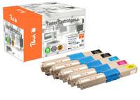 Peach Toner OKI C332XL-series MultiPack Plus 2xbk,c,m,y remanufactured von Peach