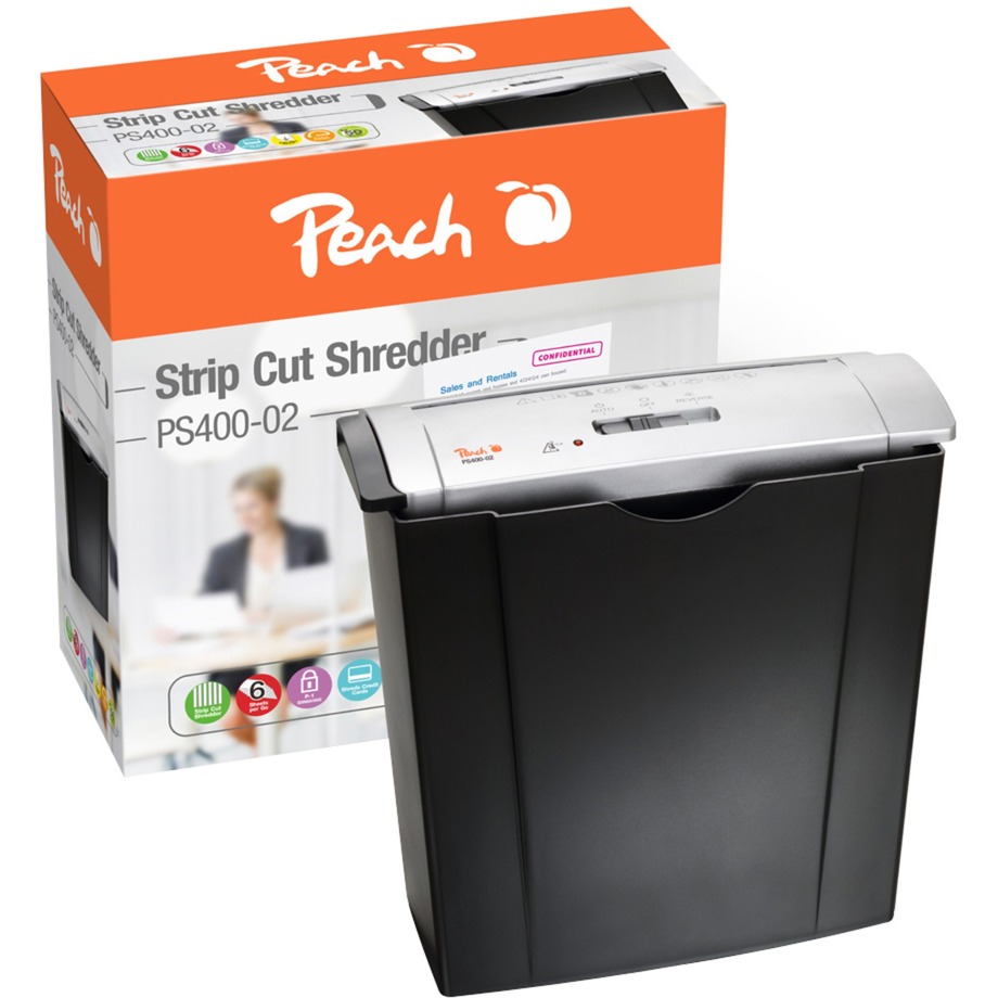 Strip Cut Schredder PS400-02, Aktenvernichter von Peach